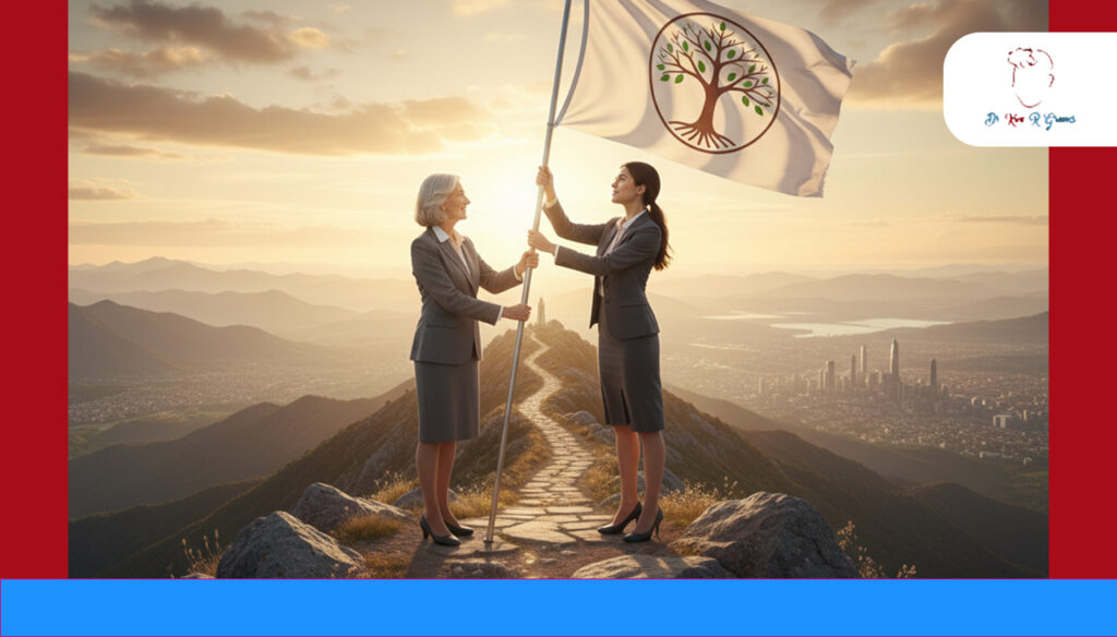 Dr. Kim R. Grimes is leading a mentorship session with emerging leaders.